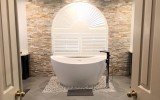 Aquatica Purescape 171 Mini Freestanding Cast Stone Bathtub FL 01